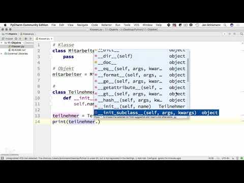 Programmare con Python - 11.2 Definire classi personalizzate