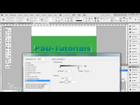 Suggerimenti e trucchi per Adobe InDesign: Effetti di tendenza attraverso il bordo sfumato.