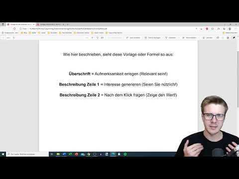 Copywriting-handleiding: 22.3 | Sjabloon voor het schrijven van advertenties