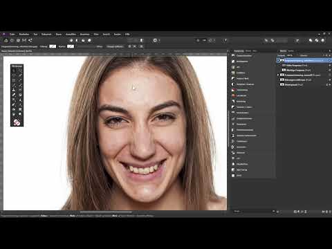 Skön retusch i Affinity Photo: 04 | Hudretusch Färger