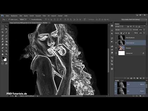 Photoshop-Tasarımı - Ateş ve Buz - Bölüm 02: Ateş için hazırlık amacıyla kontürler oluşturma