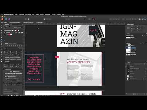 Tutorial básico de Affinity Publisher: 27 | Gestión de recursos y efectos de imagen