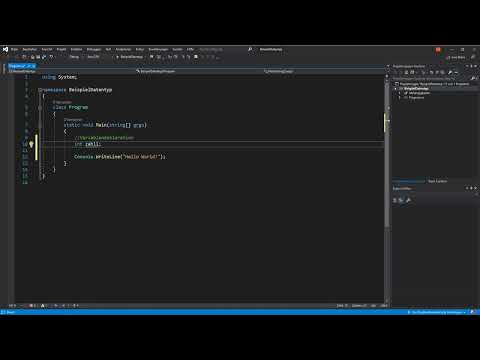 Programmation C#: 5.2 | Exemples de types de données Partie 1 (par exemple, Entier)