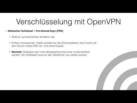 OpenVPN verstehen und einrichten – sicher im Netzwerk: 3.2 Verschlüsselung mit OpenVPN