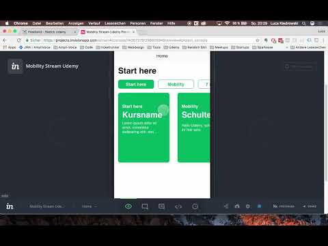 Sketch-Tutorial: 5 Designs in InVision bereitstellen