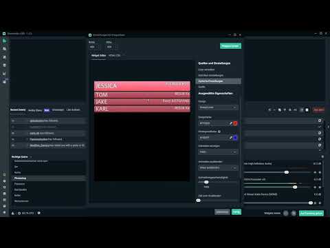 Streamlabs: 9.7 | Ereignisliste einrichten