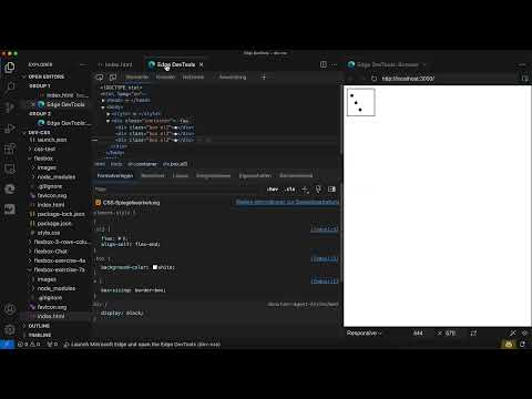 Flexbox CSS- ja HTML: 3.7 | Venytys ja yksilöhakemisto (Harjoitus)