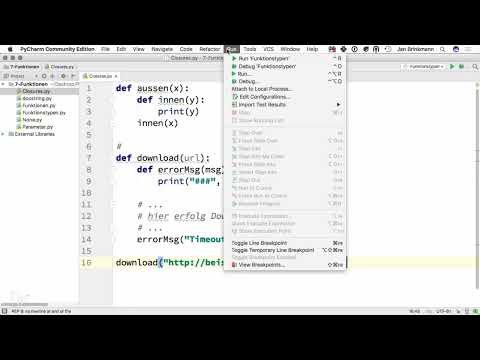 Programmare con Python - 7.6 Funzioni interne e chiusure
