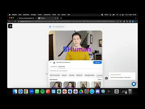 KI per video: 1.4 | BHuman - Video che entusiasmano i tuoi clienti