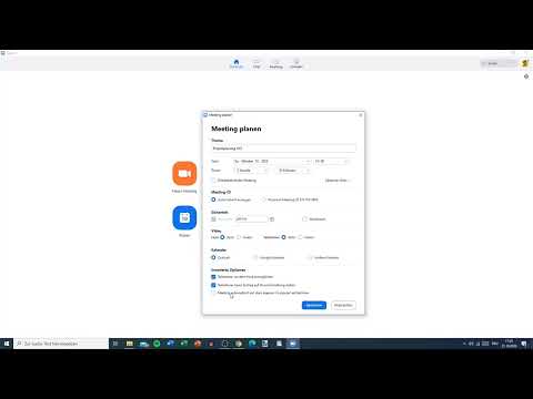 Zoom &Ouml;ğretici: 4.3 | Zoom Toplantısını &ouml;nceden planlayın ve bağlantıyı e-posta ile g&ouml;nderin.