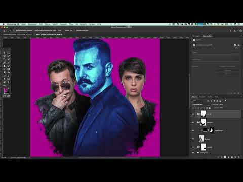 Preacher tarzında film afişi oluşturma - Fotoğraf çekimi ve Photoshop eğitimi: 12. İlk renk görünümü