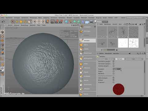 Sculpter dans CINEMA 4D - Bases : Partie 09 - Timbre