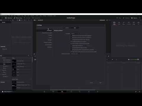 DaVinci Resolve: 2.1 | Dil değiştir