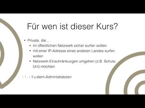 OpenVPN verstehen und einrichten – sicher im Netzwerk: 1.2 Für wen ist dieser Kurs?