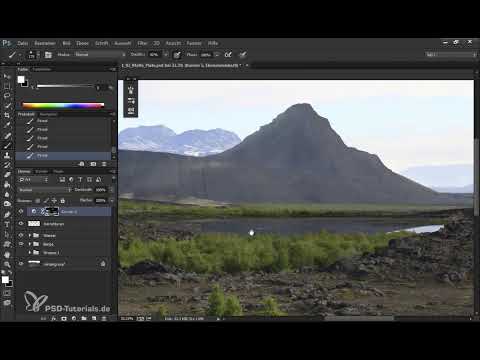 Pintura digital y pintura mate: Control de las condiciones de iluminación con capas de ajuste