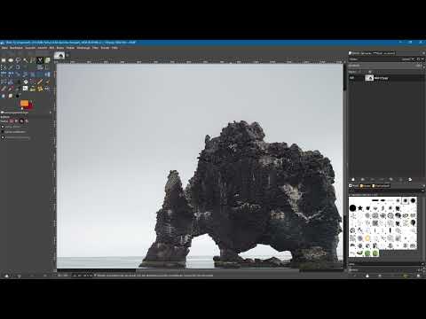 GIMP 2.10: 2.5 sürümünde yeni özellikler: Geliştirilmiş seçim araçları.