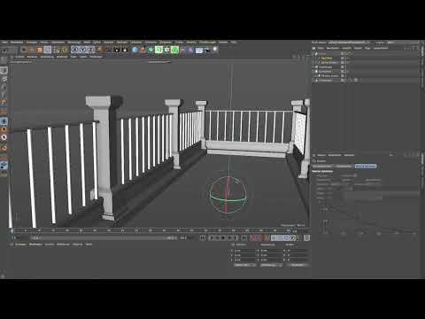 Cinema 4D-tutorial "Underground": 1.9 H&aring;ndliste