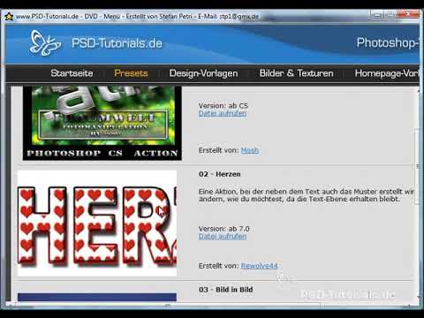 Utiliser des actions dans Photoshop