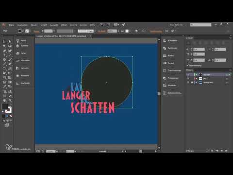 Opret tekst med langt skygge i Adobe Illustrator - Del 4