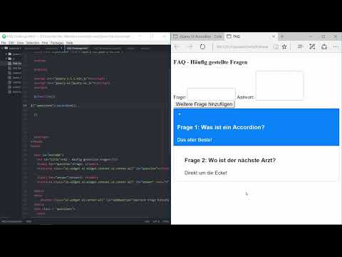 De ultieme training voor JavaScript en jQuery - 6.2 FAQ-pagina: Implementatie
