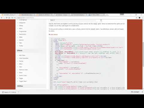 De ultieme training voor JavaScript en jQuery - 5.3 Sortables