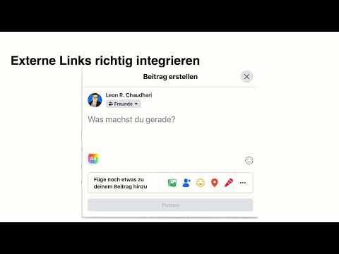Facebook-markedsføring: 14.8 | Integrer eksterne links korrekt i Facebook-opslag.