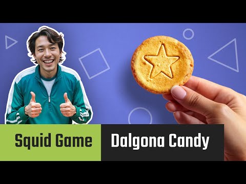 Forh&aring;ndsvisningsbillede: Dalgona sukker Honning&aelig;ske fra Squid Game: Opskriftsguide med video