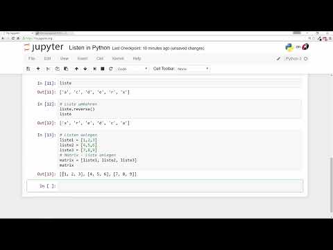 Python-ohjelmointi aloittelijoille - 10 listaa