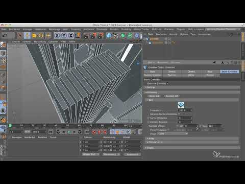 Cinema 4D, Photoshop ile buluşuyor: I - 1.6. Greebler'ı a&ccedil;ıklamak: Stok Greebles'ın şekillerini etkilemek