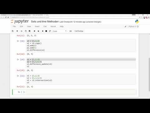 Python-Programmierung für Einsteiger – 50 Sets und ihre Methoden