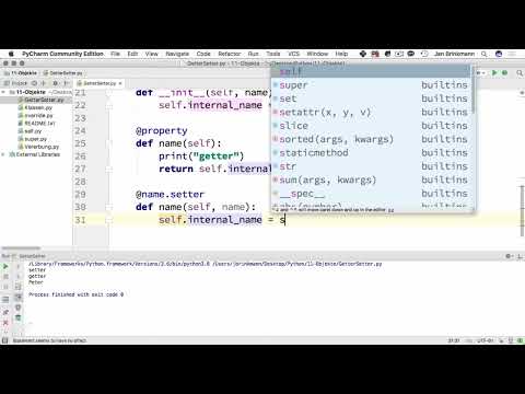 Programmare con Python - 11.7 Getter e Setter e Python?