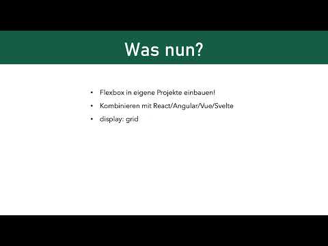 Flexbox i CSS & HTML: 5 | Sammanfattning och framåtblick