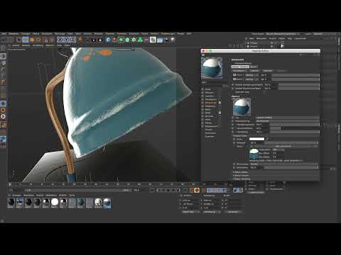 BodyPaint 3D-tutorial: 3.4 PBR-material