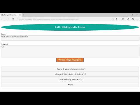 Den ultimata träningen för JavaScript och jQuery – 6.1 FAQ-sidan: Introduktion