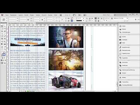 Brug af visuelle hjælpemidler i InDesign