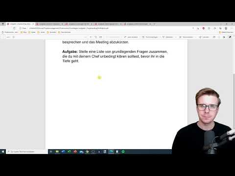 Grundlagen Projektmanagement: 5.1 | Aufgabe 1 &ndash; Projektauftrag kl&auml;ren