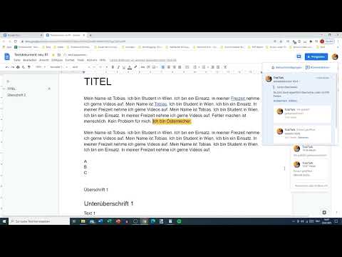 Google Docs Rehberi: 5.3 | Yorumlar ekle