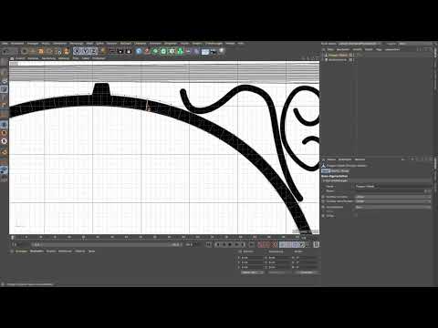 Cinema 4D-tutorial "Underground": 1.19 Polygonpen