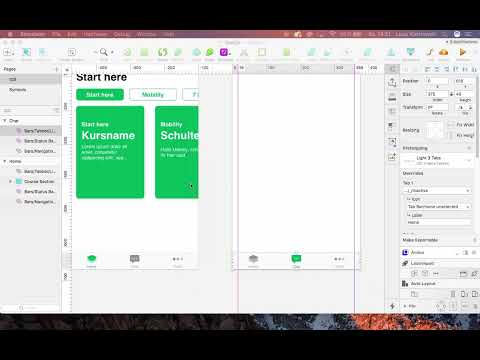 Sketch tutorial: 4.4 Designing chat, working with layers