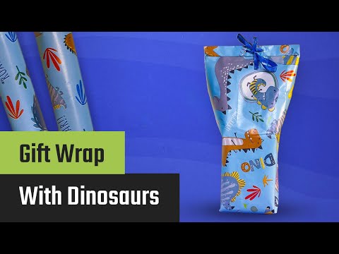 Preview image: DIY Dinosaur Packaging Made of Paper: With Photo & Video Instructions
