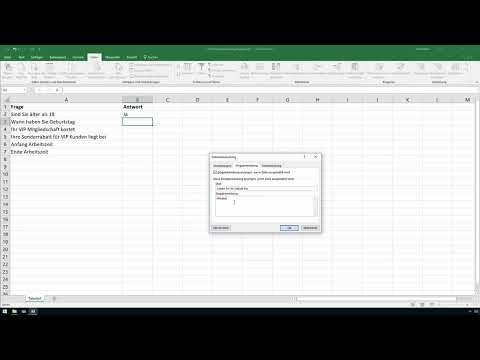 Excel course for controlling and sales: Assortment list, units, currency & Co - 2.2 Data validation for cells
