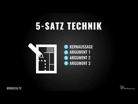 Presentere mer overbevisende - Begeistre publikumet ditt - 23 Detaljer om 5-setnings-teknikken