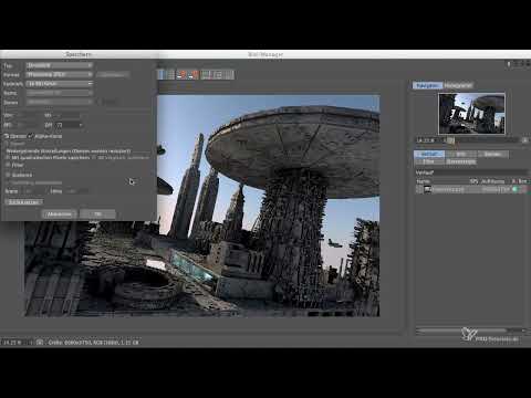 Cinema 4D Photoshop ile buluşuyor: I - 5.4. Dosyayı kaydetmek