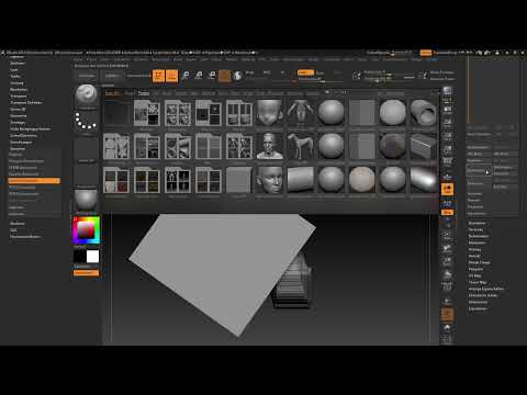 ZBrush 2018 ve 4R8 - Güncellemelere yönelik video eğitim: 2 Kullanıcı arayüzü