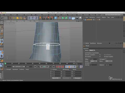 Cinema 4D ile Photoshop buluşuyor: 1 - 2.10. Kule - Ön planı manzara nesnesinden oluşturun