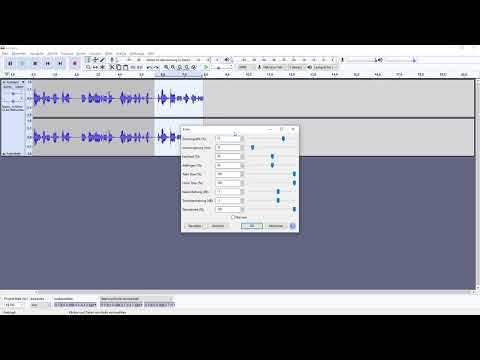 Lag din egen podcast: 7.2 Audacity - Effekter i oversikten.