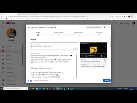 Opprette egen podcast: Last opp 16.6 episoder som YouTube-video - Trinn for trinn.