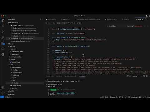 API OpenAI: 4.11 | Avviare una nuova chat sul server
