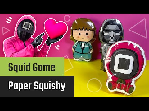 Forhåndsvisningsbillede: Squid Game lav bløde dukker: DIY-tøjdyr med video- og fotoinstruktioner