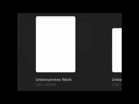 Procreate tutorial - the basics of digital drawing on the iPad: 1.4 | Creating a Procreate canvas